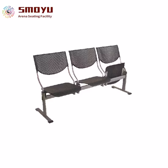 Wholesale Office Outdoor Furniture Salon Airport Hospital Waiting Row Chair Room Beam Seating Polyurethane 3 Seater Link PU Cushion Lounge Seat Waiting Chair