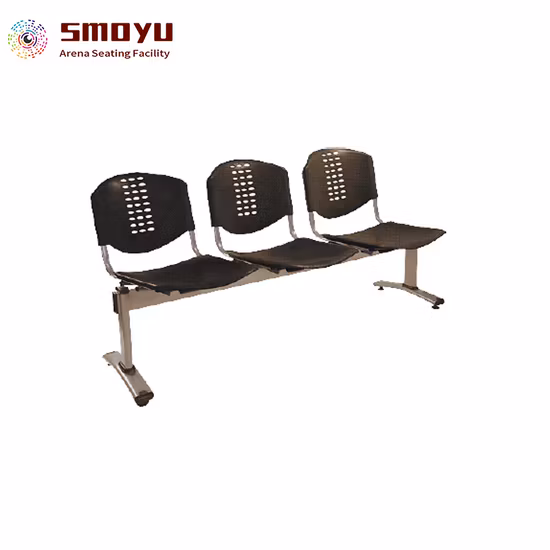 Wholesale Office Outdoor Furniture Salon Airport Hospital Waiting Row Chair Room Beam Seating Polyurethane 3 Seater Link PU Cushion Lounge Seat Waiting Chair