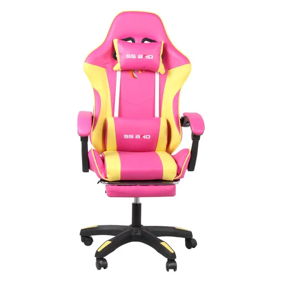 저렴한 가죽 회전 인체 공학적 컴퓨터 게임 레이싱 의자